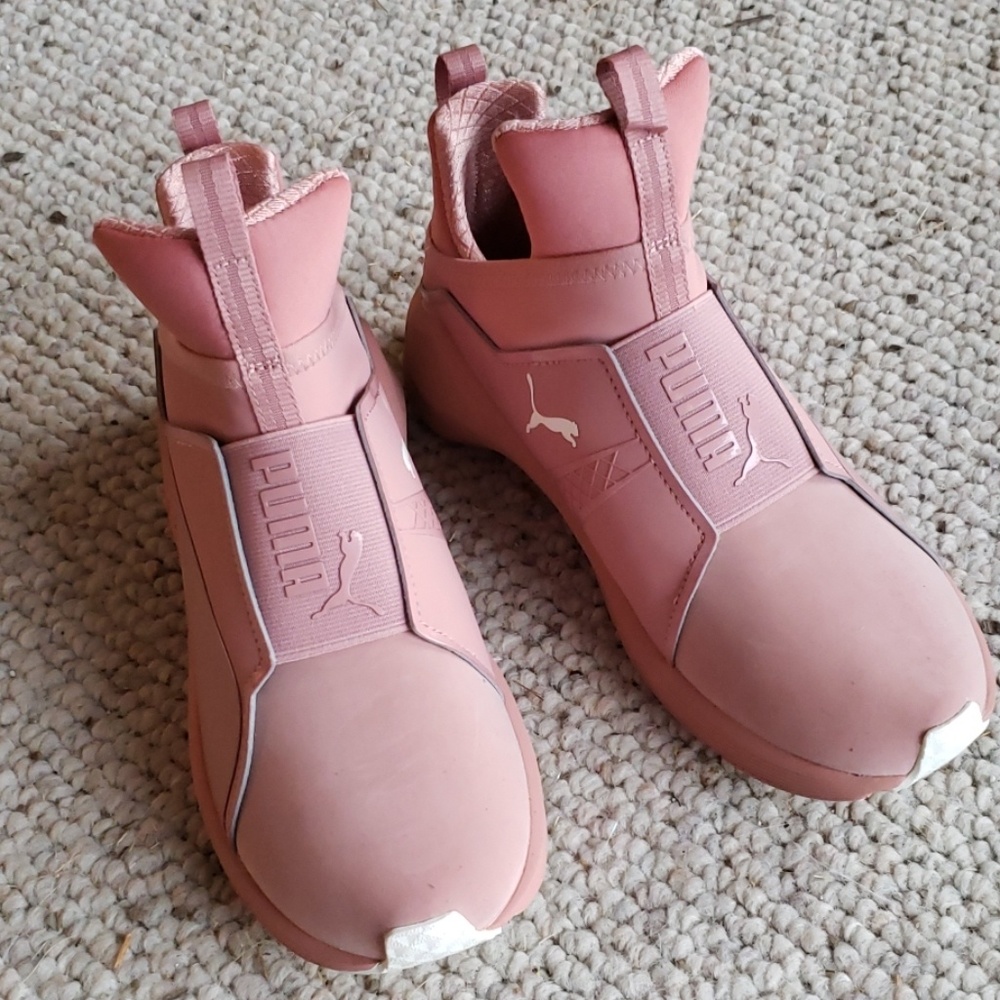 High top Puma shoes